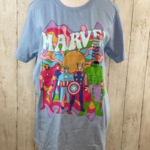 Retro Marvel short sleeve tee- NEW WITH TAGS- Size Medium